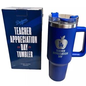 Dodgers Teacher Appreciation Day Tumbler 2024